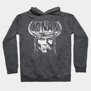 Heavy Metal Barbarian Hoodie